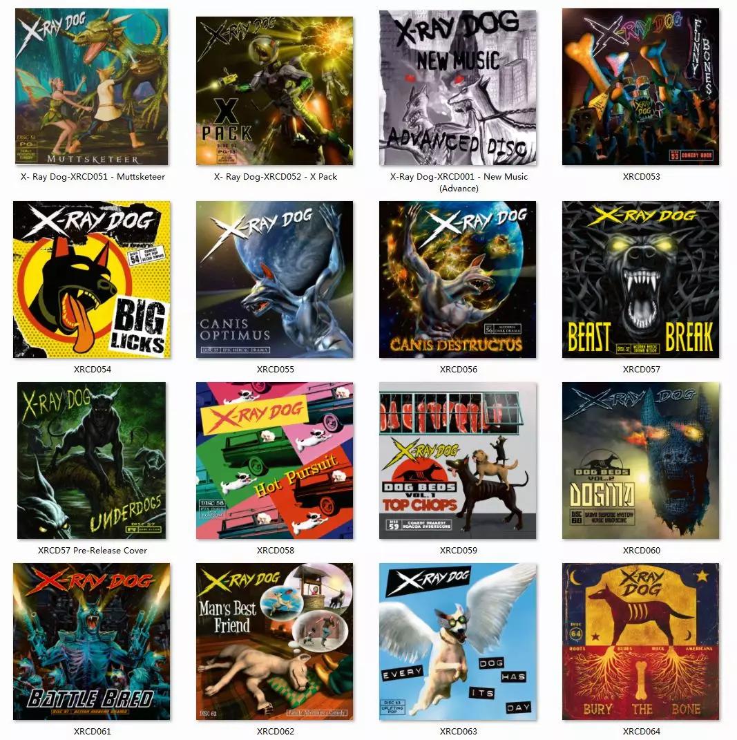 400G超级音频素材库（影视宣传预告片模版音乐全套）