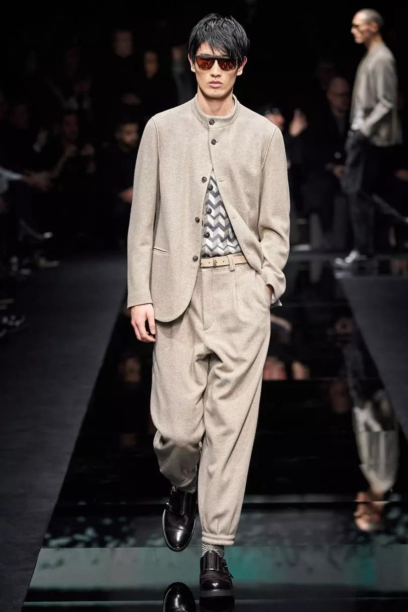 giorgioarmani和emporioarmani,armani阿玛尼2020秋冬秀
