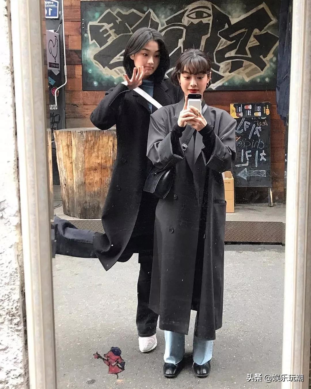 韩国穿搭必备单品,韩国博主慵懒随性的秋季穿搭范本