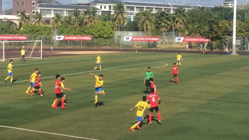 海南足球比赛琼海队,海南足球联赛4比0