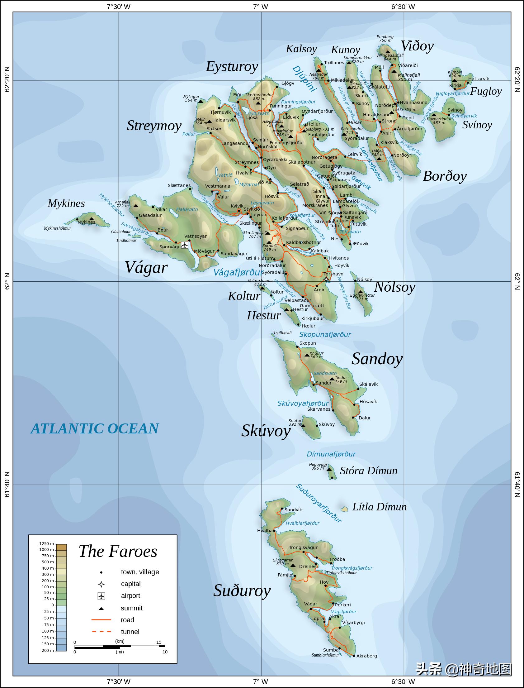 丹麦法罗群岛海岛,法罗群岛最好海岛