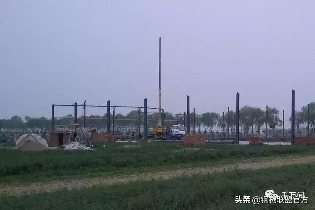 厂房钢结构施工全过程,新手小白零基础看施工图纸