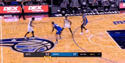 保罗过人动作,保罗垫脚欧文