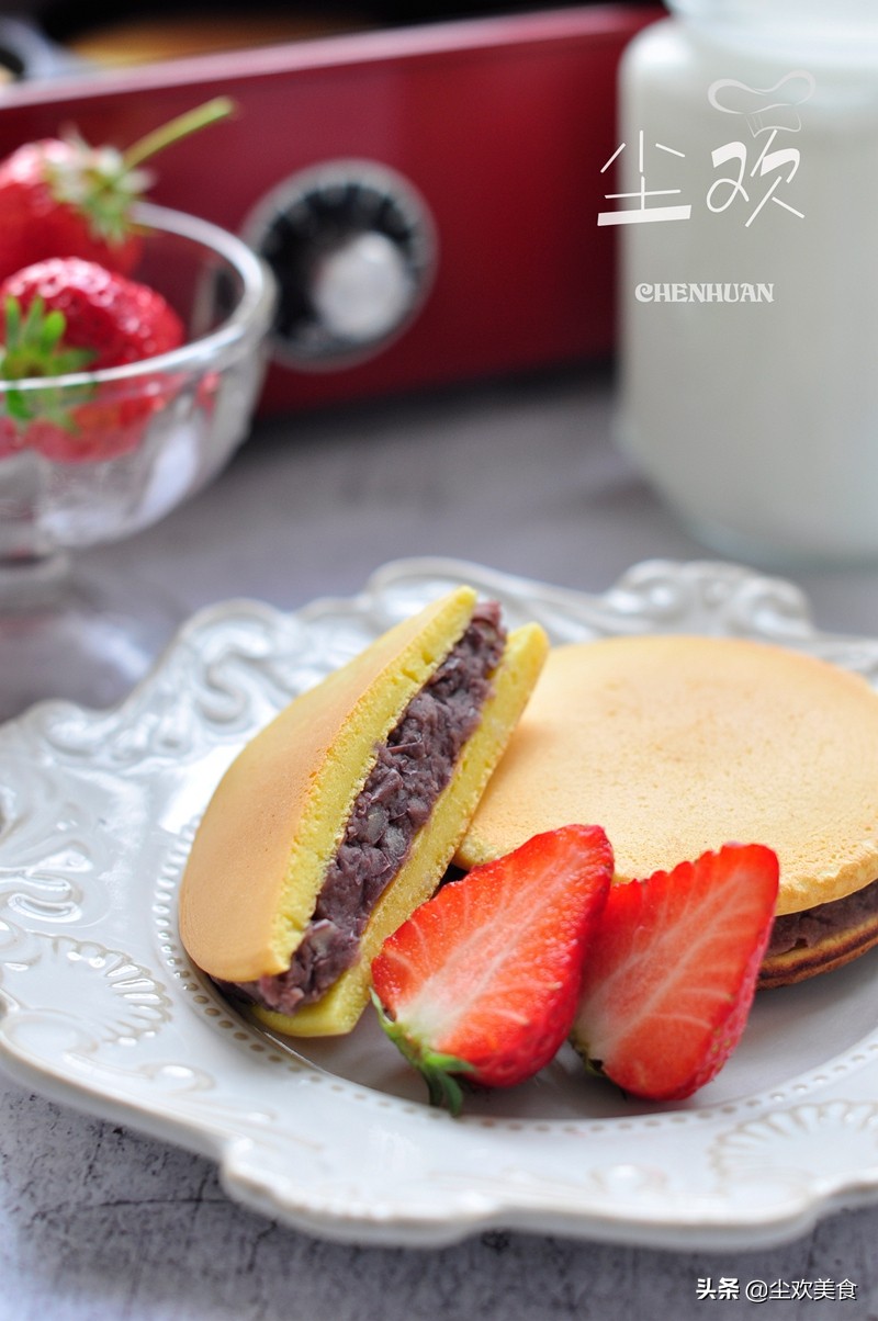 铜锣烧做法蛋清不用打发,打发的蛋清做铜锣烧