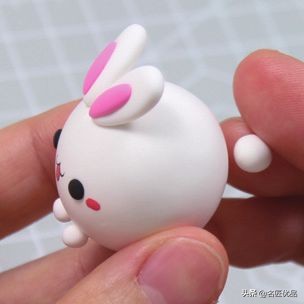 轻黏土可爱又简单的捏法,做一个简单可爱的小萌物用粘土捏