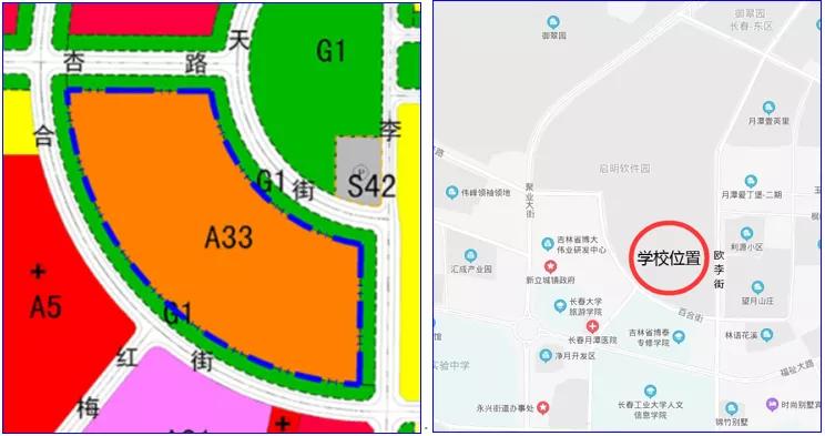 长春即将新建的三所学校,长春要建十一所学校