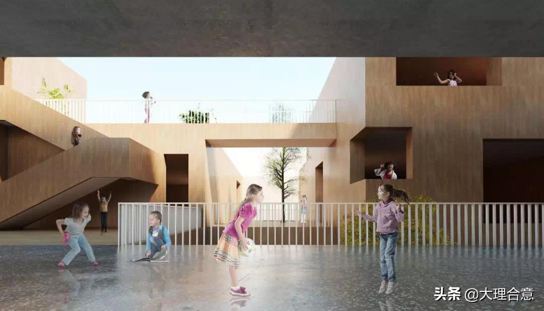 天泰·大理十畝下关一中大理十畝实验学校效果图大赏