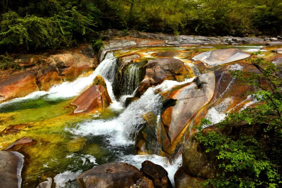 秦岭小九寨沟黄柏塬,陕西秦岭九寨黄柏源