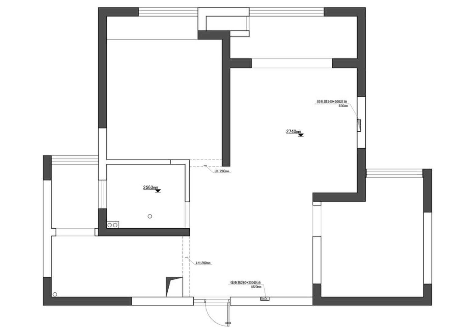 主卧门对入户门怎么改造,入户门正对主卧又没法改怎么办