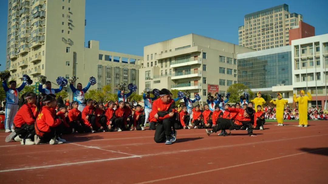 鹤湖学校体育节开幕式,如皋市体育运动学校