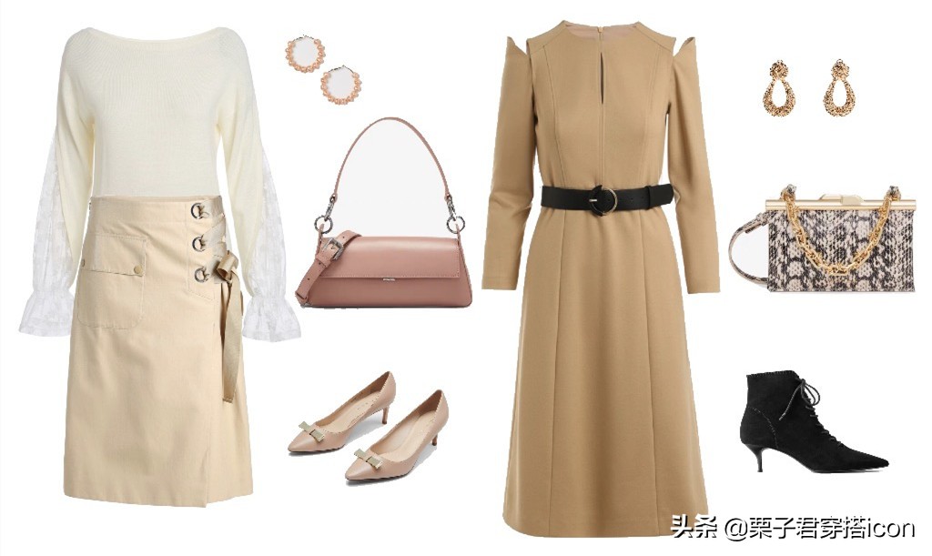 夏天卡其色穿搭最高级,秋冬穿搭卡其色气质高级感