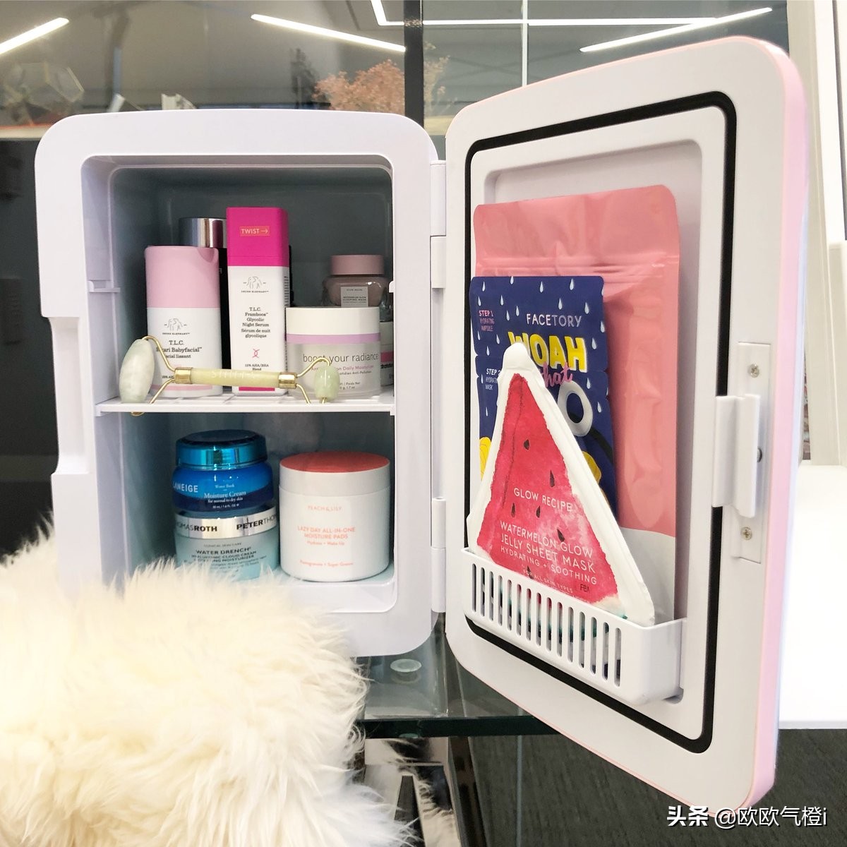 用冰箱保鲜去水肿的新玩法，变身护肤美容装备