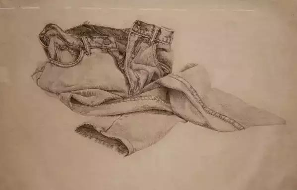 全国素描比赛第一名,九大美院素描欣赏