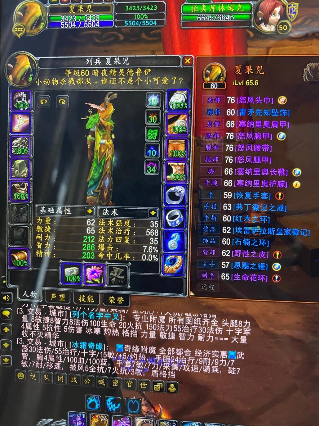 魔兽世界怀旧服奶骑治疗手法视频,怀旧服愈合暴击流奶德手法