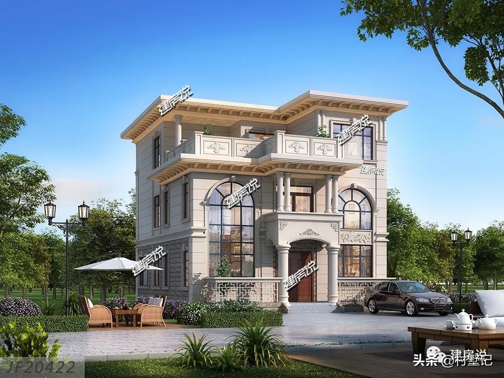 最适合农村三层平顶别墅,10套适合农村自建小别墅