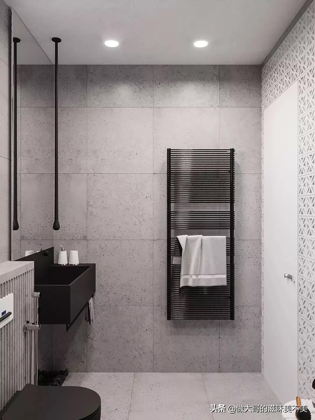 水泥墙真实图片大全,水泥网红砖效果图