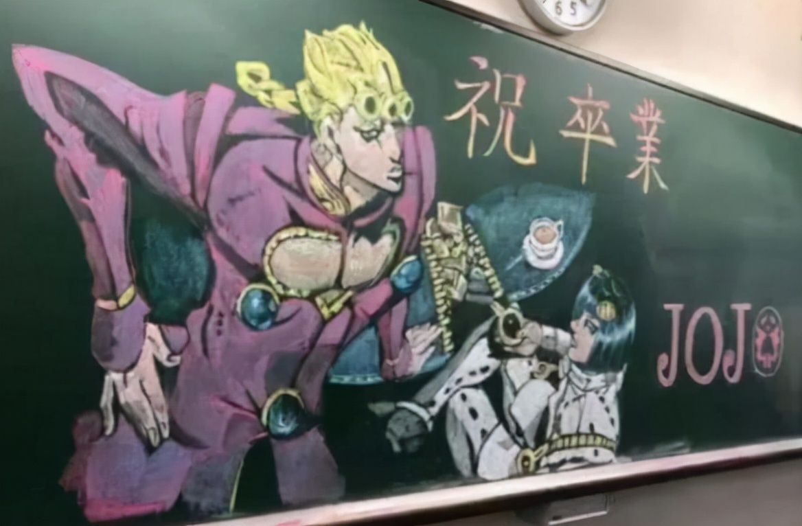 初中黑板报怎么画特别漂亮,学生画黑板报可以有多绝