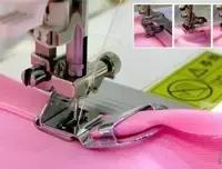 缝纫技巧教程压双针,缝纫机压脚针法