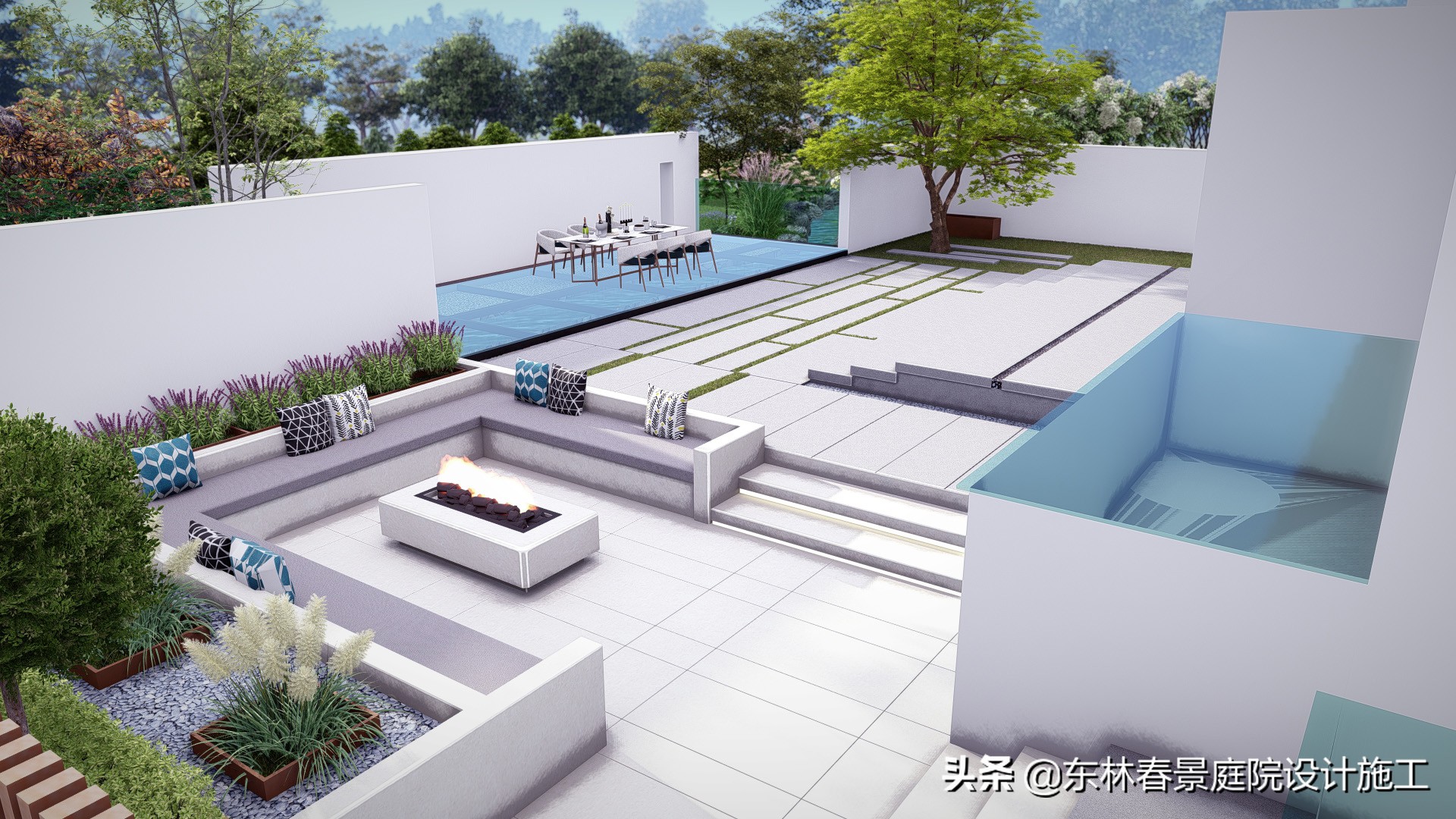 别墅庭院设计案例,各种别墅设计大全