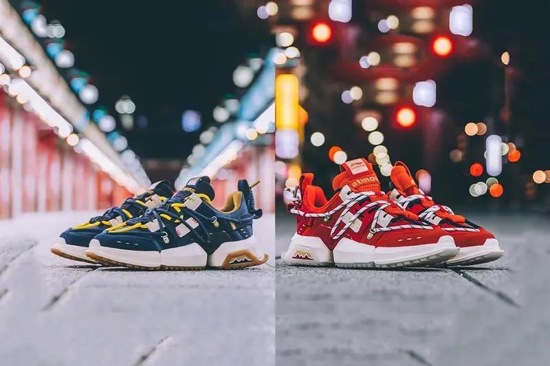 李宁惟吾pro联名aape,aape联名李宁驭帅照片