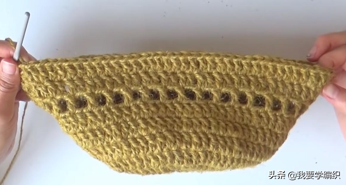 圆筒手提袋钩织教程,女士手提袋钩织全教程视频