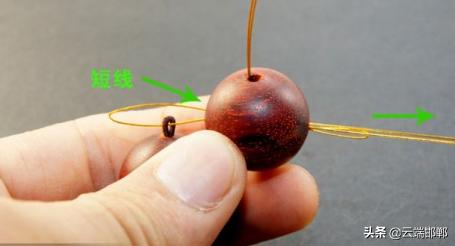 手串三通的穿法,金刚手串的穿法