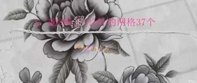 钩针编织女士连衣裙视频图解过程,郁金香钩针连衣裙图案图解