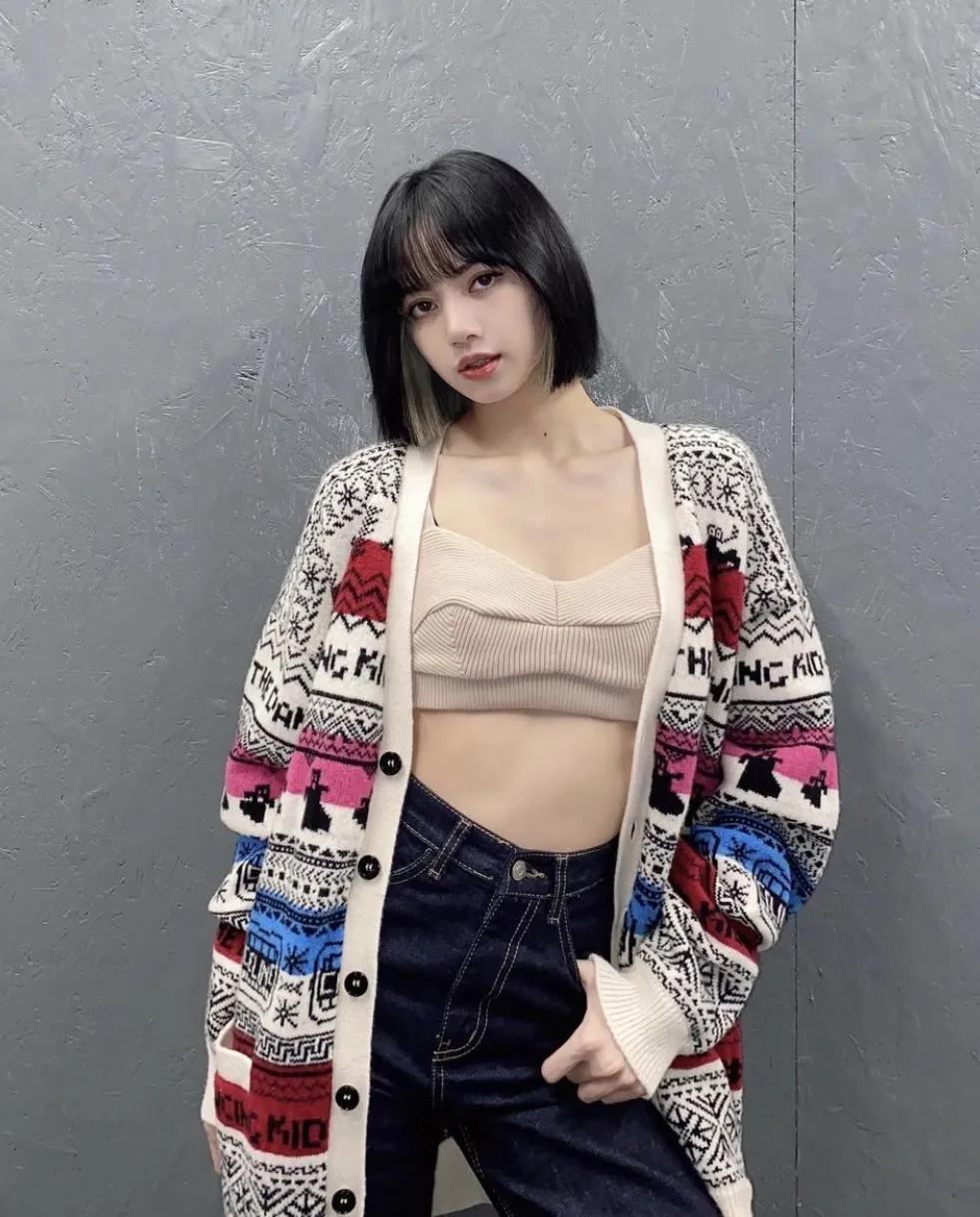 lisa同款的挂耳染,lisa同款挂耳染怎么挑染