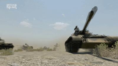 印度t90打巴基斯坦85式坦克,15式坦克主炮