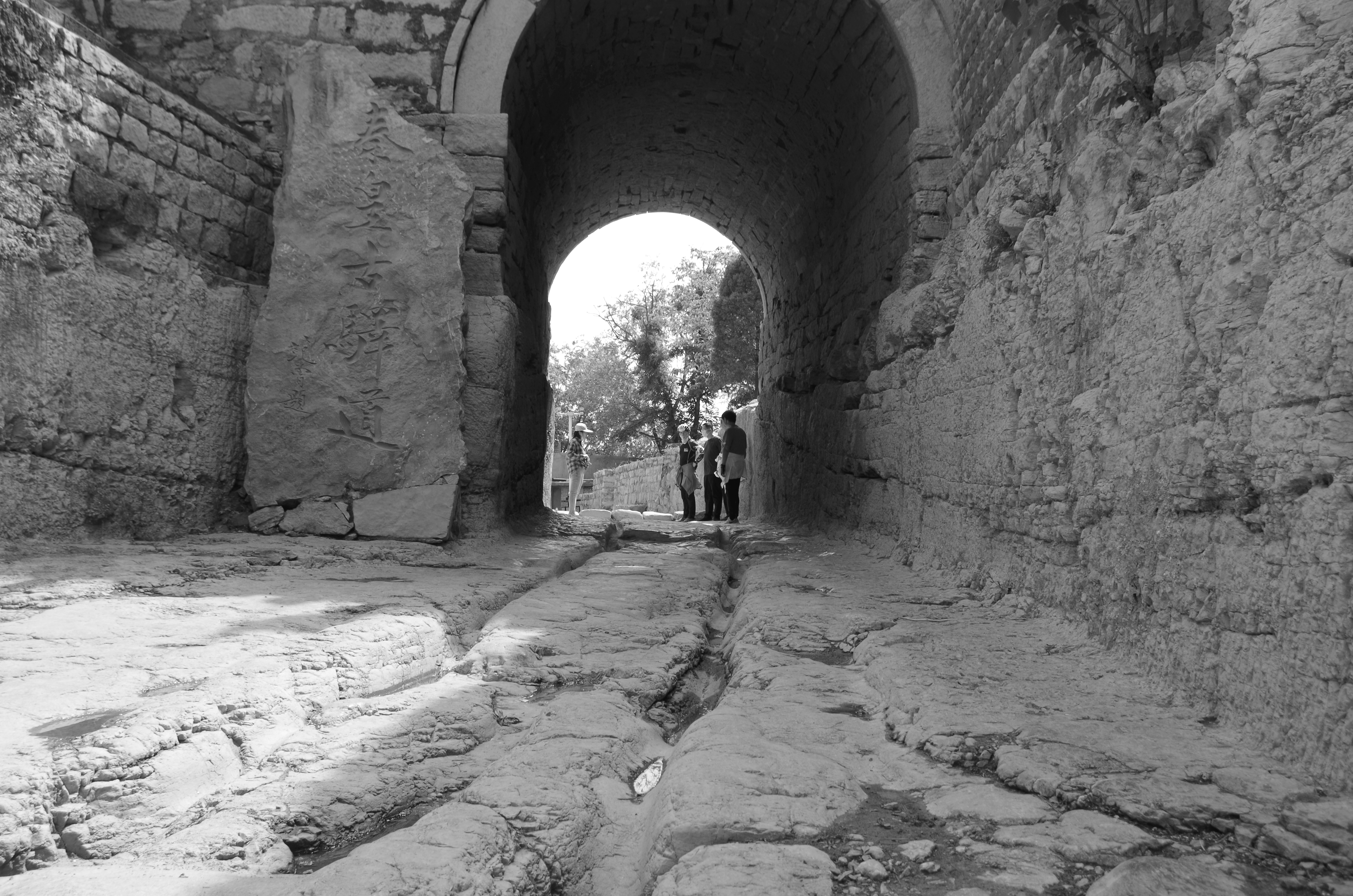 秦皇古道最早路线图,游览秦皇古驿道