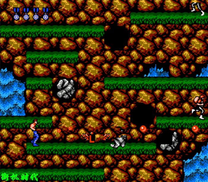 80后的回忆红白机魂斗罗,小时候玩红白游戏机的经历