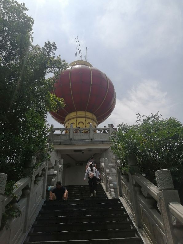 东莞旗峰公园掠影,东莞旗峰公园大体俯视图片