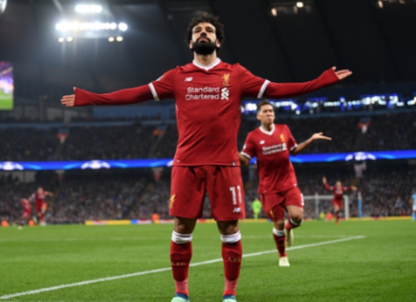 英超最佳射手萨拉赫,球星鉴赏