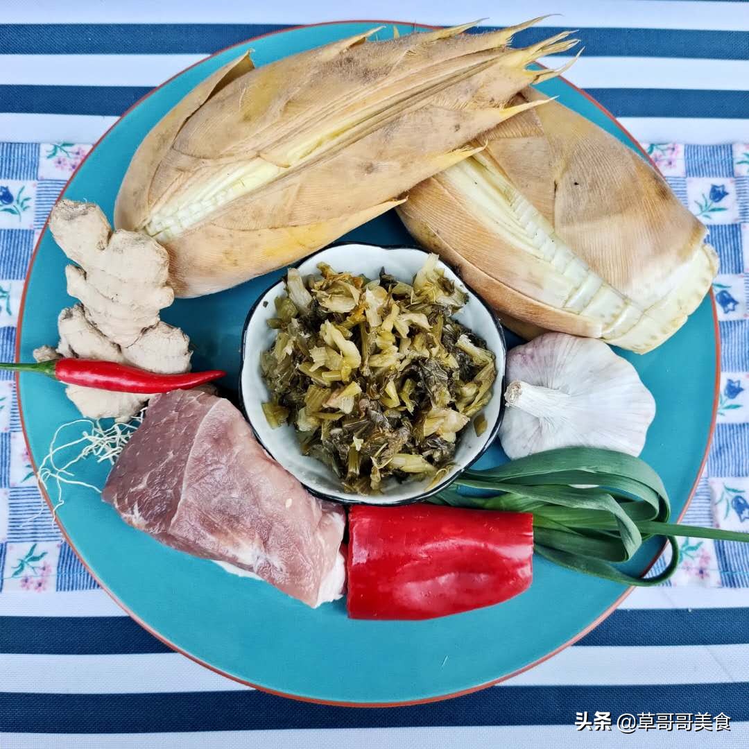 下饭菜香脆笋咸菜做法,家常爽口笋丝