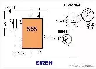 555定时器的应用设计,555定时器构成的应用电路