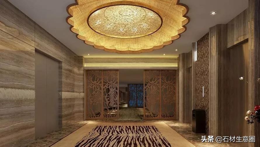 石材电梯门套安装,电梯石材门套效果图