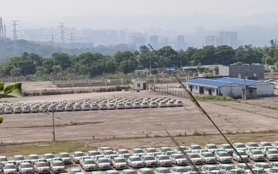 重庆力帆拆车现场,力帆沙坪坝拆除