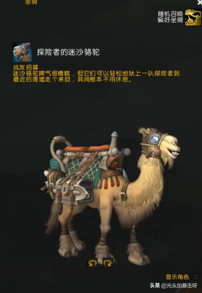 那些年我们见过的拉风坐骑,各种坐骑都有哪些