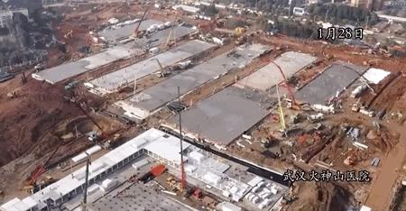 火神山医院建设全过程多少天,火神山医院用了几天建造完成