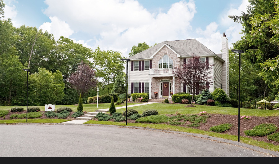 太阳能路灯家用户外灯农村庭院灯,别墅太阳能灯庭院灯