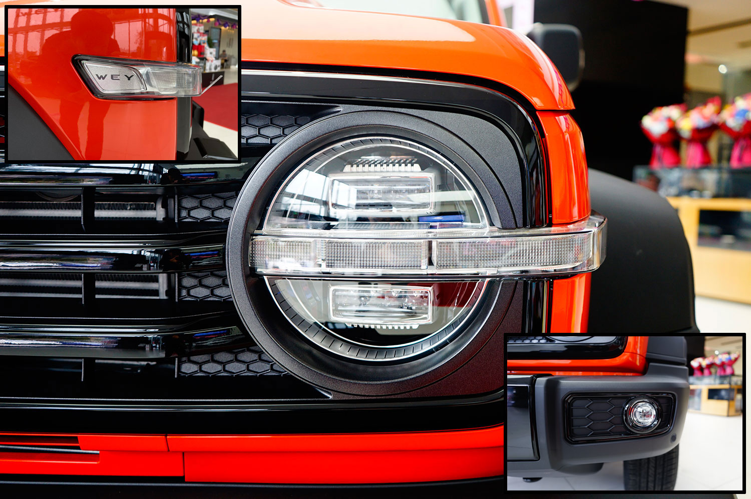 wey坦克300和长城坦克300,wey坦克300银色量产实车