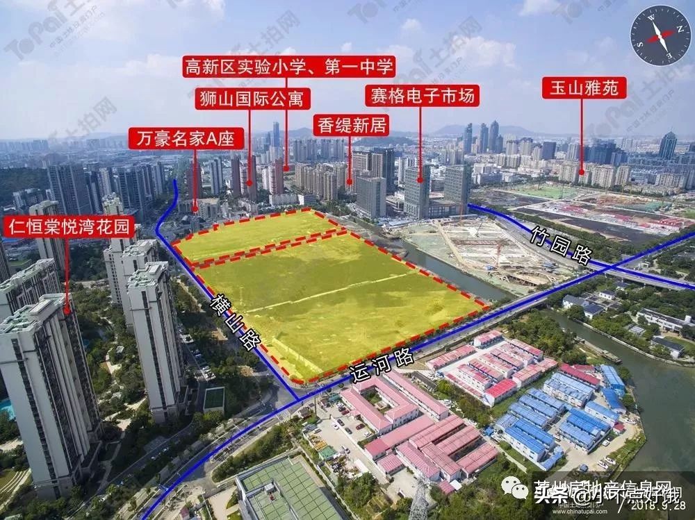 尹山湖拿地,超50余房企厮杀揽金超900亿