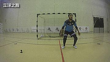 五人制足球守门员100个技巧,五人制门将防守站位
