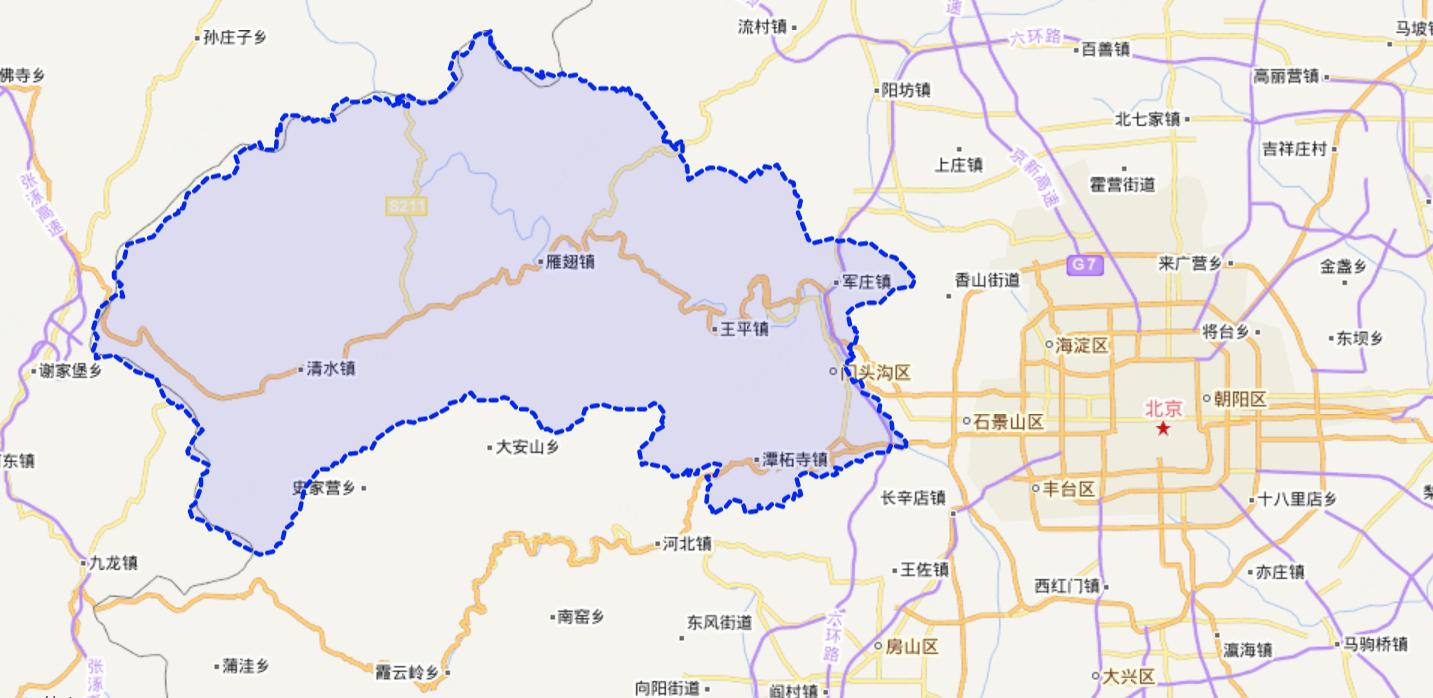北京门头沟什么出名,北京市门头沟区地理位置介绍