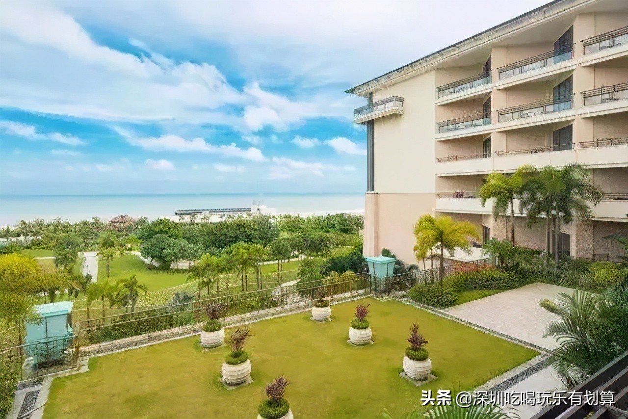 号称广东“小巴厘岛”，泡天海温泉，观一线海景，五星酒店平民价