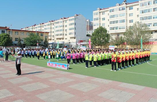 中国初中足球联赛开赛,实达中学足球比赛