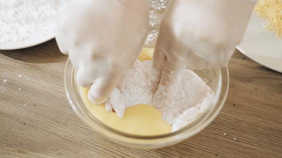 芝士鸡排教程,芝士鸡排饼做法