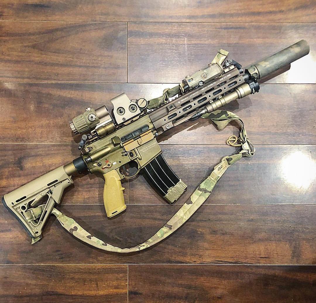 美军hk416和mk18,美军为什么喜欢用hk416