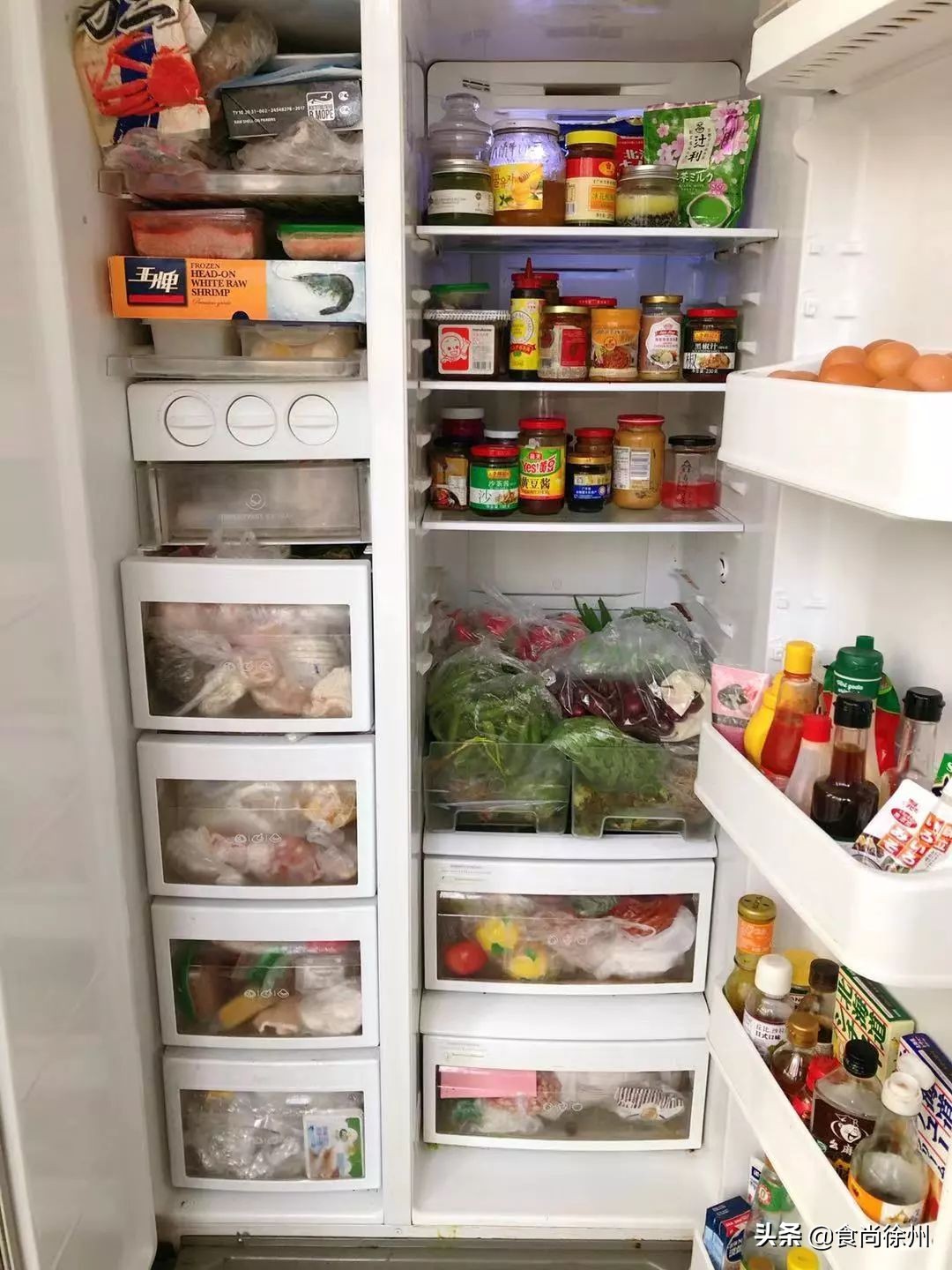 啧啧！打开30多个徐州人的冰箱后，我终于发现谁是大户