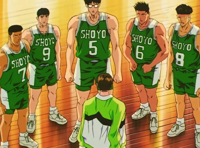 灌篮高手翔阳队阵容,灌篮高手与翔阳比赛
